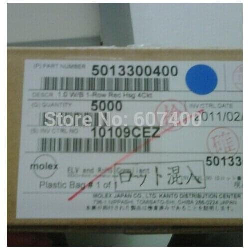 5013300400 CONN RCPT 1MM VERT 4POS 501330-0400 Connectors terminals housings 100% new and original parts