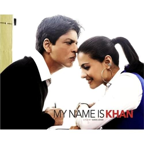 5D DIY Full Round Diamond Painting My Name Is Khan Movie Poster Embroidery Cross Stitch Rhinestone Mosaic Home Decor Art Y1477