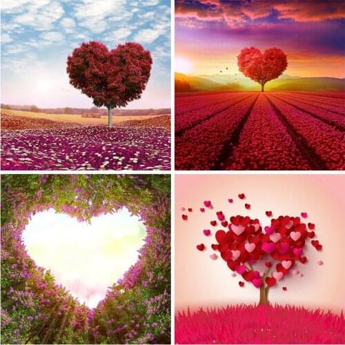 DIY Craft 5D Diamond Painting Full Round Square Resin Mosaic Embroidery Cross Stitch Kits Wall Art Best Gift Love Pattern