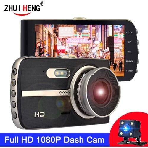 Car DVR Dash Cam Video recorder Rear View Camera Full HD Car Camera 4"Cycle Recording Night Vision G-sensor Dashcam car cameras