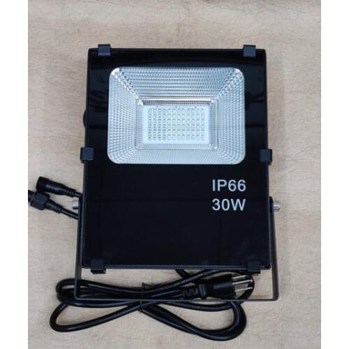 Free shipping to Europe Wifi-dmx controled 30W super thin 4 wires rgb led flood light DC24V ip66 waterproof 2pcs /Lot