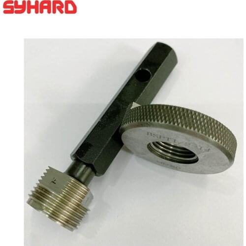 BSPT 1/2 3/4 1/16 1/8 3/8 1-1/4 1-1/2 1" Thread Gauge Plug Gauge Ring Gauge