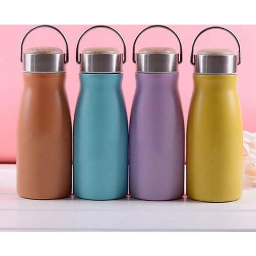 360ml Stainless Steel Water Bottle Portable Water Bottle Drinking Bottle Water Drinking Bottle Sports Cycling Drinkware Kids
