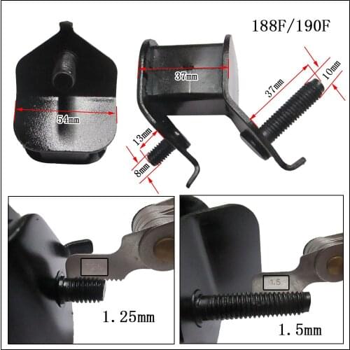 Gasoline generator parts 188F/190F shock absorber foot 5-8KW cushion foot shock absorber foot GX390/GX420 rack foot pad