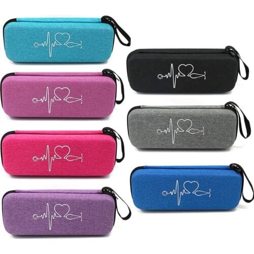 A0NB Travel Carrying Case for 3m Littmann Classic III Stethoscopes - Large Capacity Storage Bag for Small Accessories