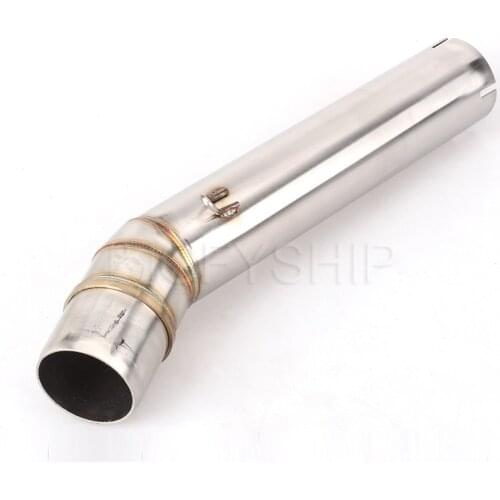 FZS 600 Motorcycle For Yamaha FZS 600 1998 1999 2000 2001 2002 2003 Fazer 600 Escape Slip-on Exhaust Muffler Mid Link Pipe