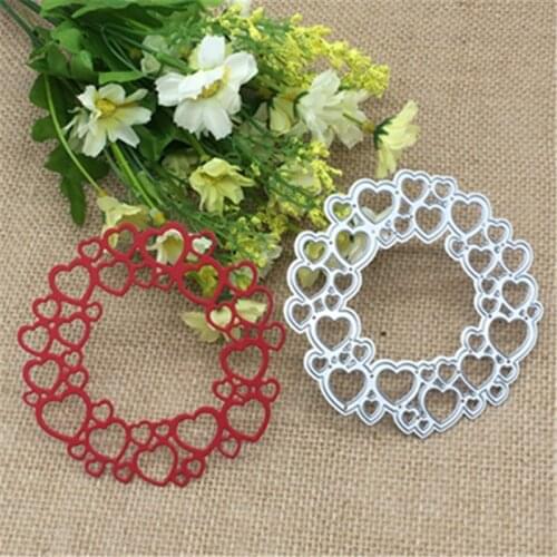 Love Metal Cutting Dies Stencil Scrapbooking Photo Album Card Paper Embossing Craft DIY