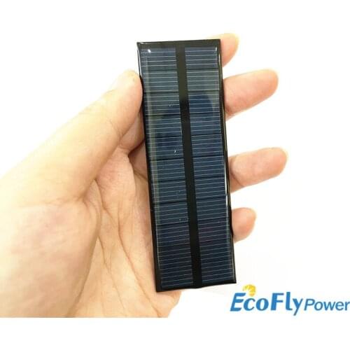 Mini Mono Solar Panel 5V 70MA for DIY Toy/Solar Lawn Light Sensor Lights/ Solar Flashlight 5.5V