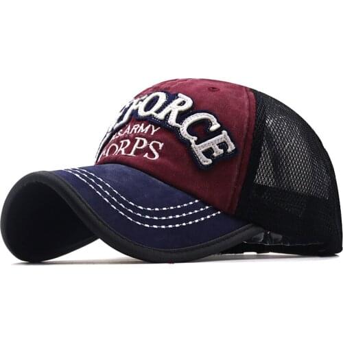 New Mens Baseball Cap Print Summer Mesh Cap Hats For Men Women Snapback Gorras Hombre Hats Casual Hip Hop Caps Dad Hat