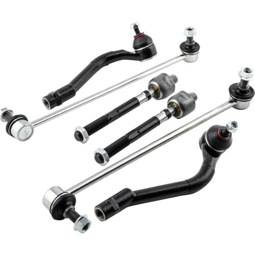 Front Sway Bar + Tie Rod Ends for Hyundai Sonata Kia Optima Exc.Hybrid 2011 2012
