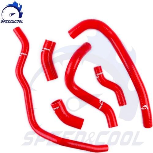 Fit Yamaha V-Max 1200 VMAX VMX12 1985-2007 86 87 88 89 90 91 92 93 94 95 96 97 98 Silicone Radiator Coolant Hose Black Pipe Kit