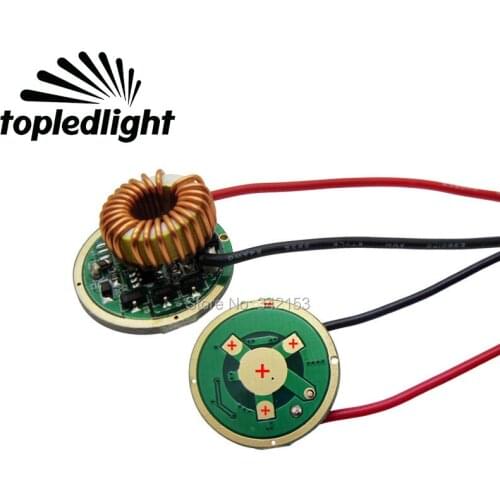 10W 5 Mode High Power Led Driver Lighting Transformers For DIY Cree XML XM-L2 Torch Flashlight Led Emitter Lamp Light