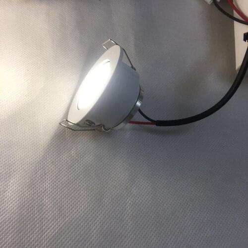 10pcs/lot Ceiling Lamp Luminarias Para white frame Downlight Light Cob Ceiling Spot 3w 85-265v Recessed Lights Indoor Lighting