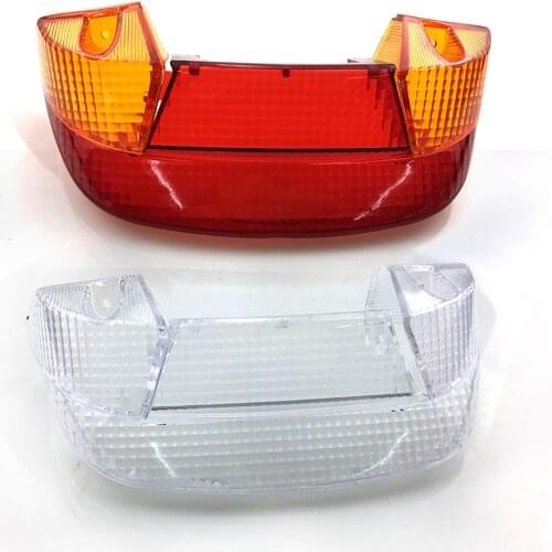 For Honda DIO AF27 / AF28 Motorcycle Scooter Cover Rear Flashlight Tail Light Cover Rear Brake Light Glass Cover