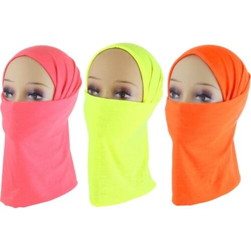 Women Men Solid Color Fishing Bike Camping Sports Balaclava Headband Seamless Head Band Magic Scarf Bandana Hair Accessories