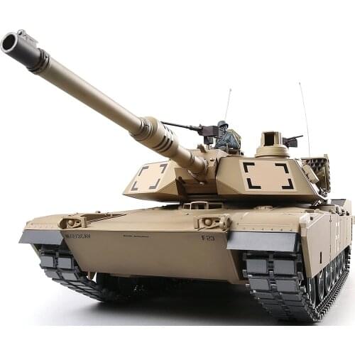 1:16 USA M1A2 Abrams RC Main Battle Tank Army Hobby Military Vehicles Toys HengLong 3918 Edition V7