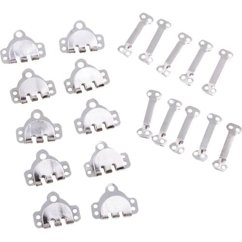 10 Sets/pack Sewing Hooks and Eyes Closure for Trousers and Skirt Sewing Repair Accessory