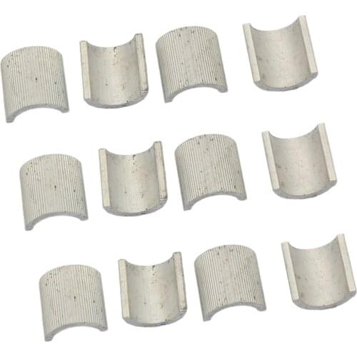 12x Motorcycle 7/8 Inch To 1" Handle Bar Spacer Conversion Shims