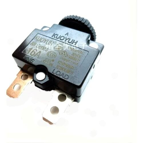 3Pcs Taiwan KUOYUH Overcurrent Protector Overload Switch 88 Series 16A