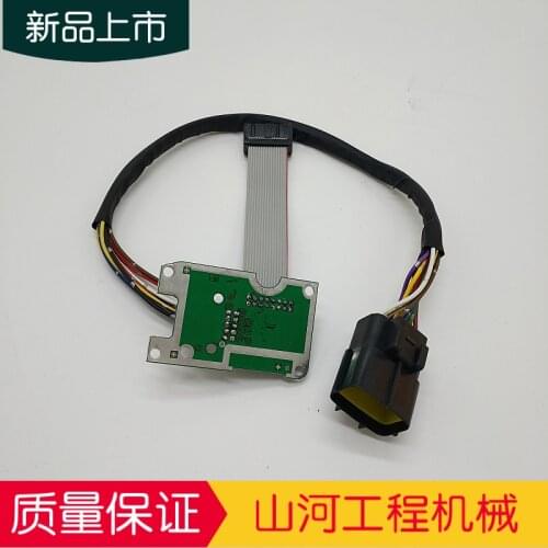 Free shipping excavator ec140/210/240/290b dashboard display wire harness plug wiring circuit board digger