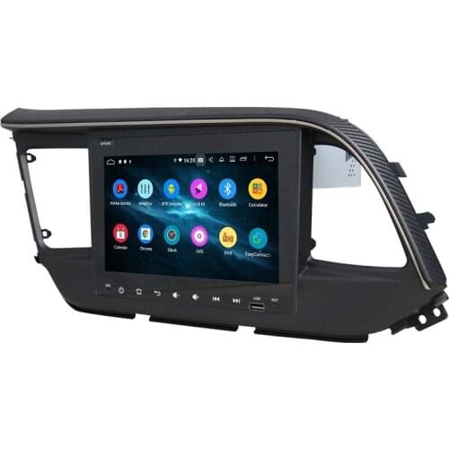 CarPlay & Android Auto DSP 8" PX6 Android 10 Car DVD Radio Head Unit Player GPS Bluetooth 5.0 WIFI for Hyundai Elantra 2019 2020