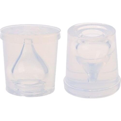 DIY Silicone Mold Resin Drift Bottle Pendant Epoxy Resin Molds Jewelry Making Crystal Mold Soap Making Drop shipping