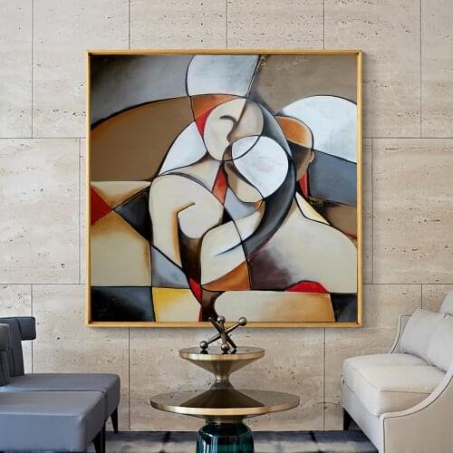 One Piece Famous Painting Picasso Abstract Style Dream Woman HD Prints Canvas Wall Poster for Scandinavian Room Home Decoration