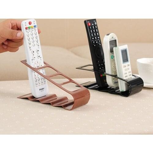 Creative Four Grid Remote Control Storage Rack Desktop Rack Storage Seat Stand TV Air Conditioning Remote Controller Holder