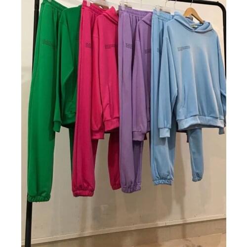 New Women Cotton Hoodie Sweatshirts Hooded Sweatshirt Sportswear Suit Female Spring Summer Casual Outfit (Without Fleece)