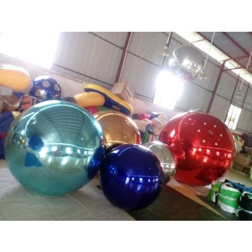 New Hot Decoration Inflatable Mirror Ball, Customized PVC Inflatable Ball Use To Business Activities