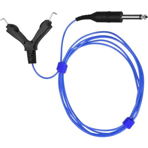 Blue Thicken Silicone Clip Cord Wire Cable for Machine Gun Kit Supply
