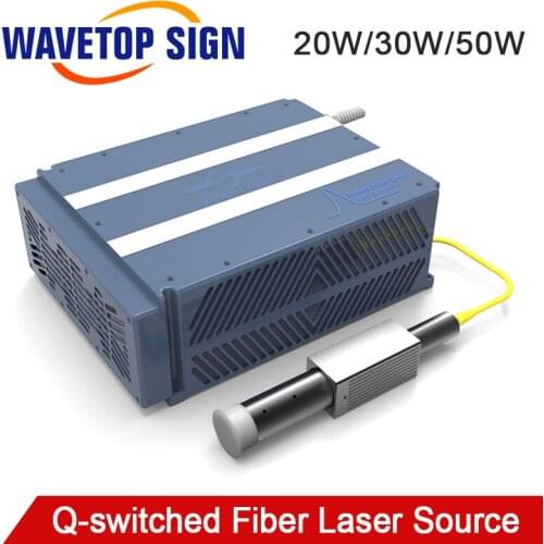 WaveTopSign Q-switched Pulse Fiber Laser 20W - 50W Pulse Width Adjustable Fiber Laser Module 20W MOPA-20W Good Price