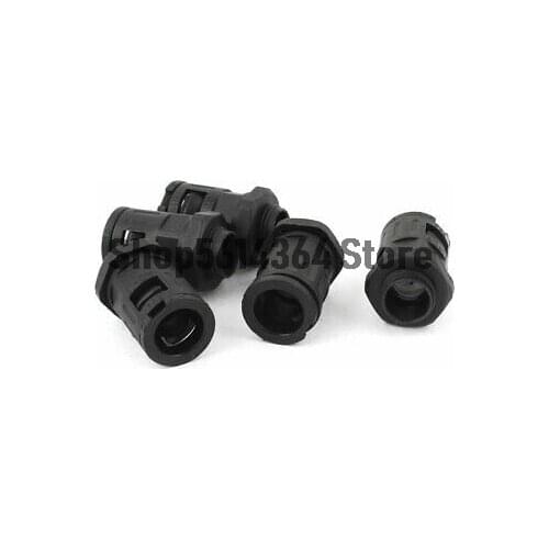 10 Pcs PG9 16mm Thread Quick Connector Pipe Fitting for AD13 Corrugated Conduit