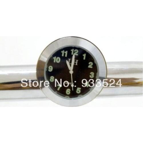 7/8" - 1" Handlebar Waterproof Clock For Yamaha YFZ450 R1 R6 YZ250F WR250F YZ250 MX XR XL Kawasaki Vulcan VN 1500 Classic Nomad