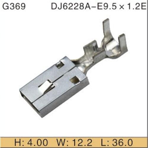 Free shipping 500pcs Car Electronics & Motorcycle Accessories & Parts G369 female terminal connector