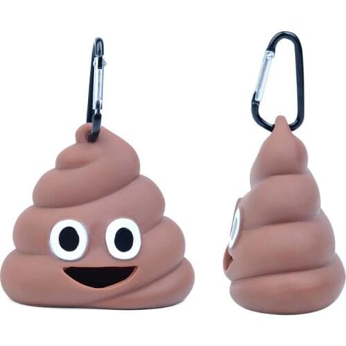 Waste Bag Dispenser for Dog Waste Carrier Green Black Pet Supply Accessory Dog Cat Small Tools Poop Bag Holder