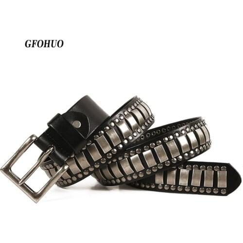 GFOHUO Men's Wide Belts