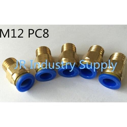 M12 PC8 Pneumatic quick joint 10pcs=1lot best quality
