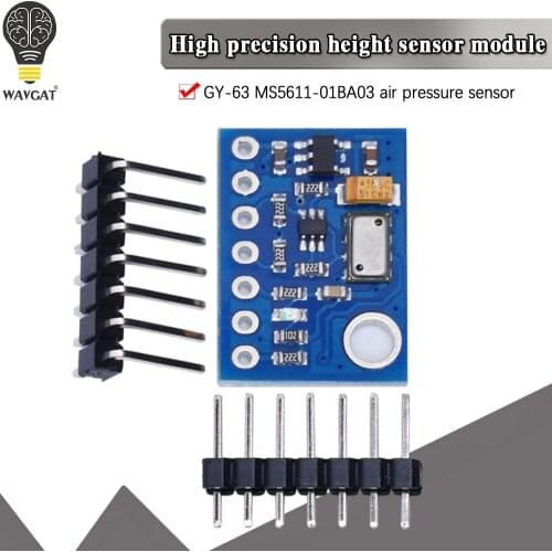 1PCS GY-63 MS5611-01BA03 Precision MS5611 Atmospheric Pressure Sensor Module Height Sensor Module