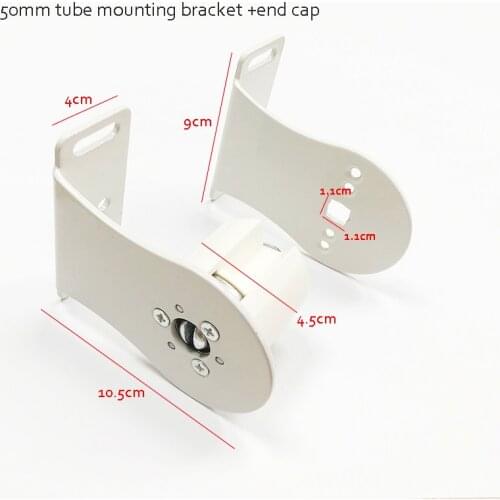50mm tube mechanism mounting bracket for roller blinds shutter ,work with 35mm tubular motor