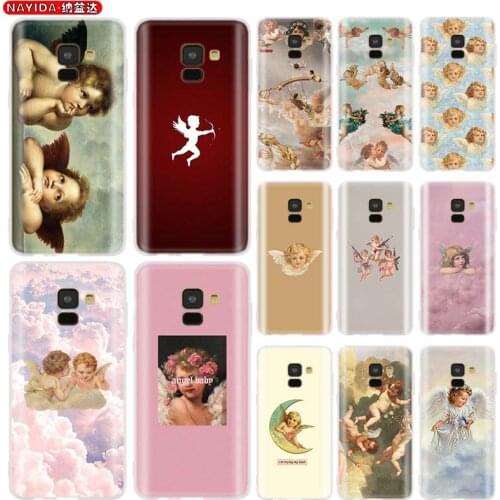 Soft Case For Samsung Galaxy A10 A20 A30 A40 A50 A70 S A21 A31 A41 A51 A71 S a10s Star Vintage Style Cute Little Angel