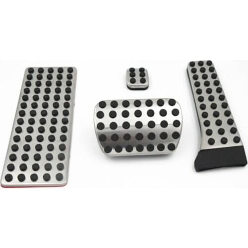 Stainless No Drill Steel Fuel Car Brake Pedal For Mercedes Benz AT C E S GLK SLK CLS SL Class W203 W204 W211 W212 W210