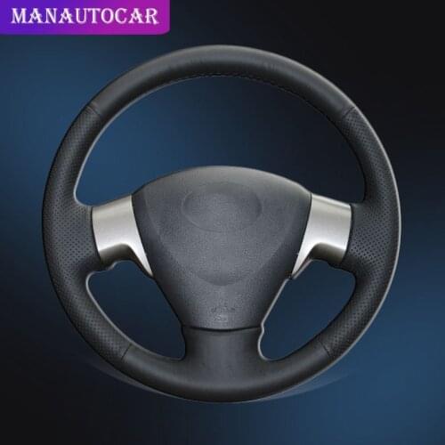 Car Braid On The Steering Wheel Cover for Toyota Corolla 2006-2010 Matrix 2009 Auris 2007-2009 Auris 2007-2010 Old Collora Cover