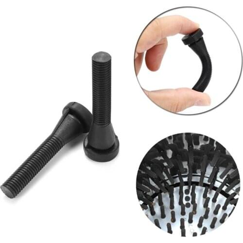 50Pcs 6.5CM Chicken Geese Poultry Plucking Fingers Plucker Picker Hair Removal Stick Machine for Chicken Ducks Low Breaking Dura