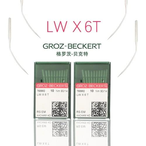 German GROZ-BECKER LW×6T Blind Stitch Edge Prying Trouser Leg Machine Needle