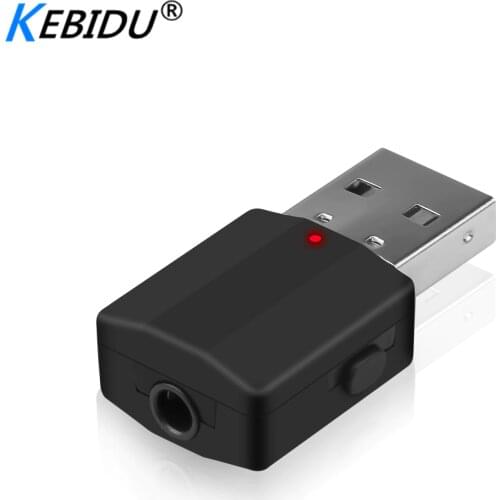 Dropship Bluetooth 5.0 Transmitter 2 In 1 Adapter TV Receiver with Button Switch USB Bluetooth Wireless Adapters For PC Car Kit