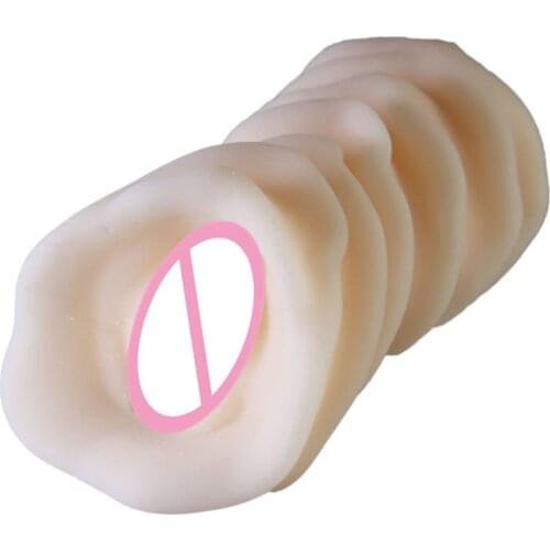 Real Feel Artificial Vagina Stroker Cup Skin, Tight Pocket Pussies, Male Masturbation Cup, Sex Products, Adult Sex Toys for Men