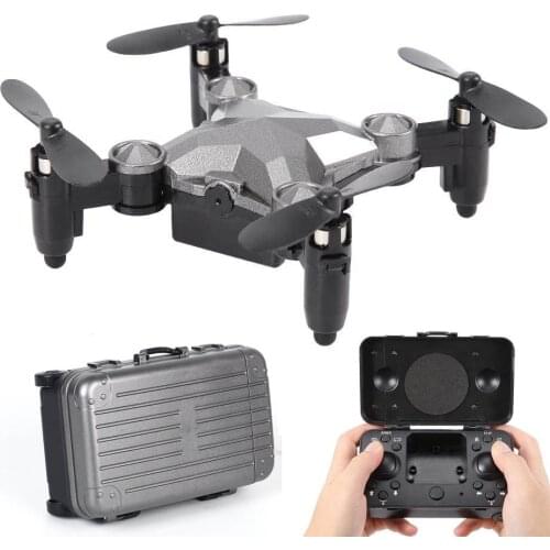 2.4G WiFi DH-120 Luggage Drone Mini Folding Quadcopter Remote Control Altitude Hold Real-Time Transmission FPV 4-Axis RC Drone