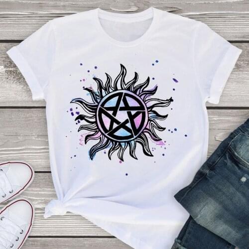 Women T-shirt 2021 Harajuku Fashion Retro Tops Female Streetwear Tee&Top White Short Sleeve tshirt femme Oversize 3XL