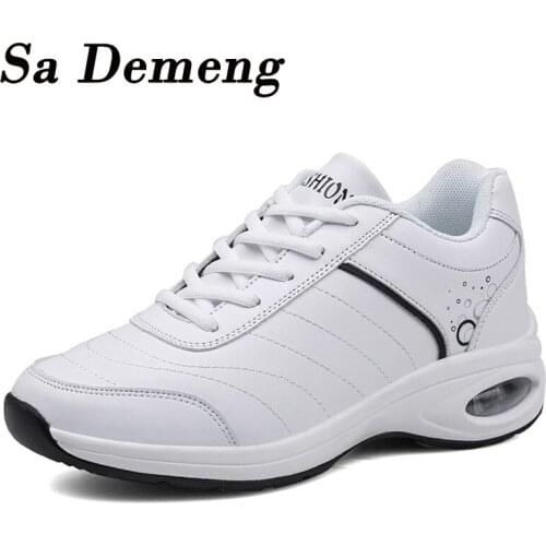 Sa Demeng New Style Women Sneakers, Running Shoes Ourdoor Jogging Trekking Sneakers Lace Up Casual Shoes Comfortable Light Soft